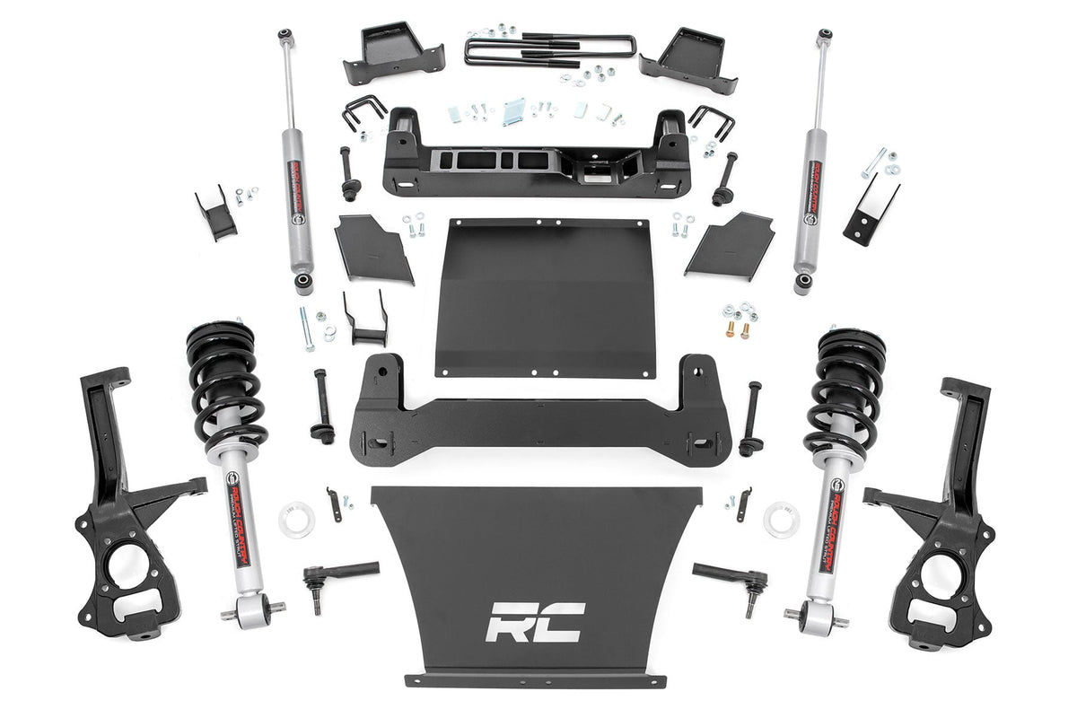6 Inch Lift Kit | N3 Struts | Chevy Silverado 1500 4WD (2019-2024) - 2 ...