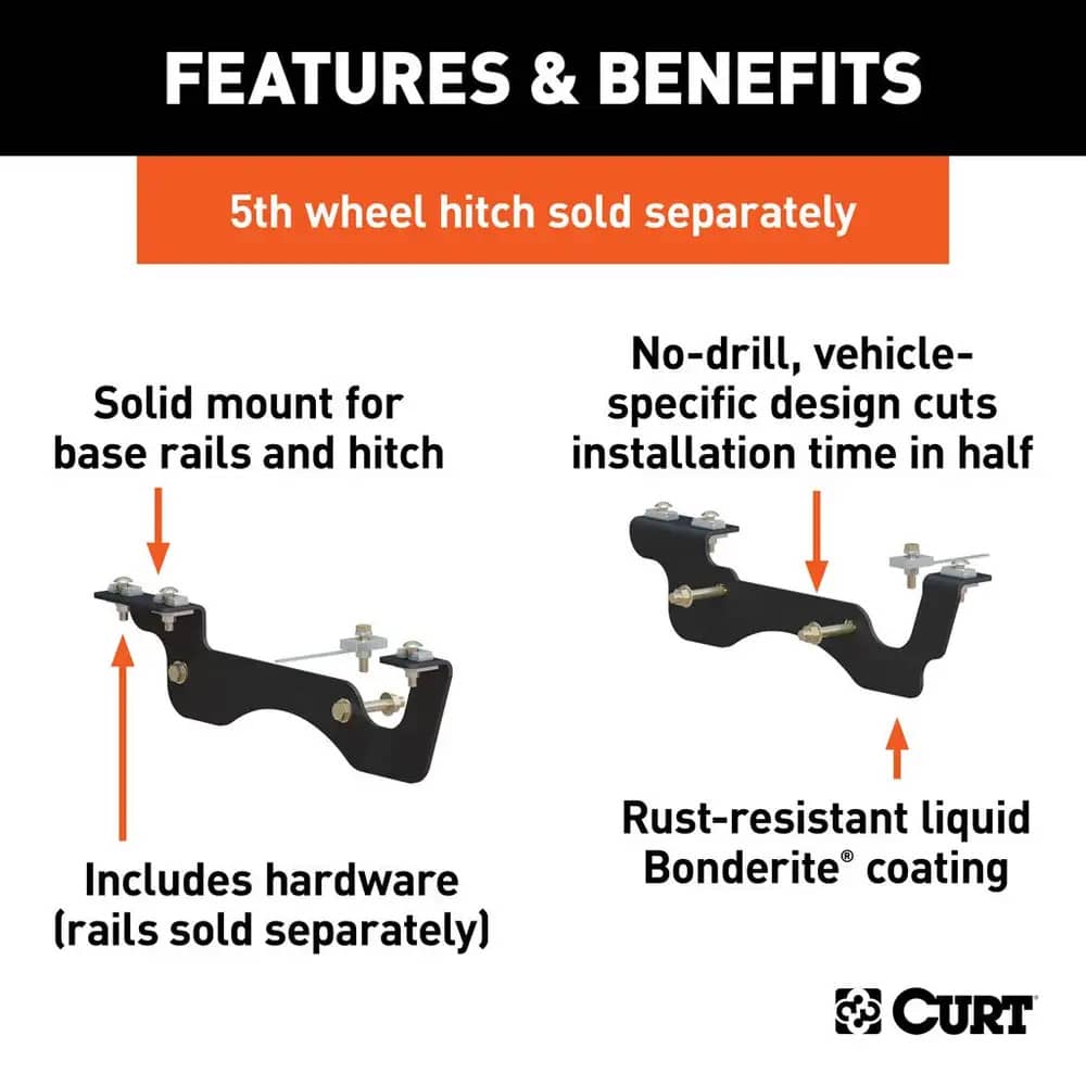 5TH WHEEL BRACKET KIT 17-26 S/DUTY - 16432 – Tiger Automotive