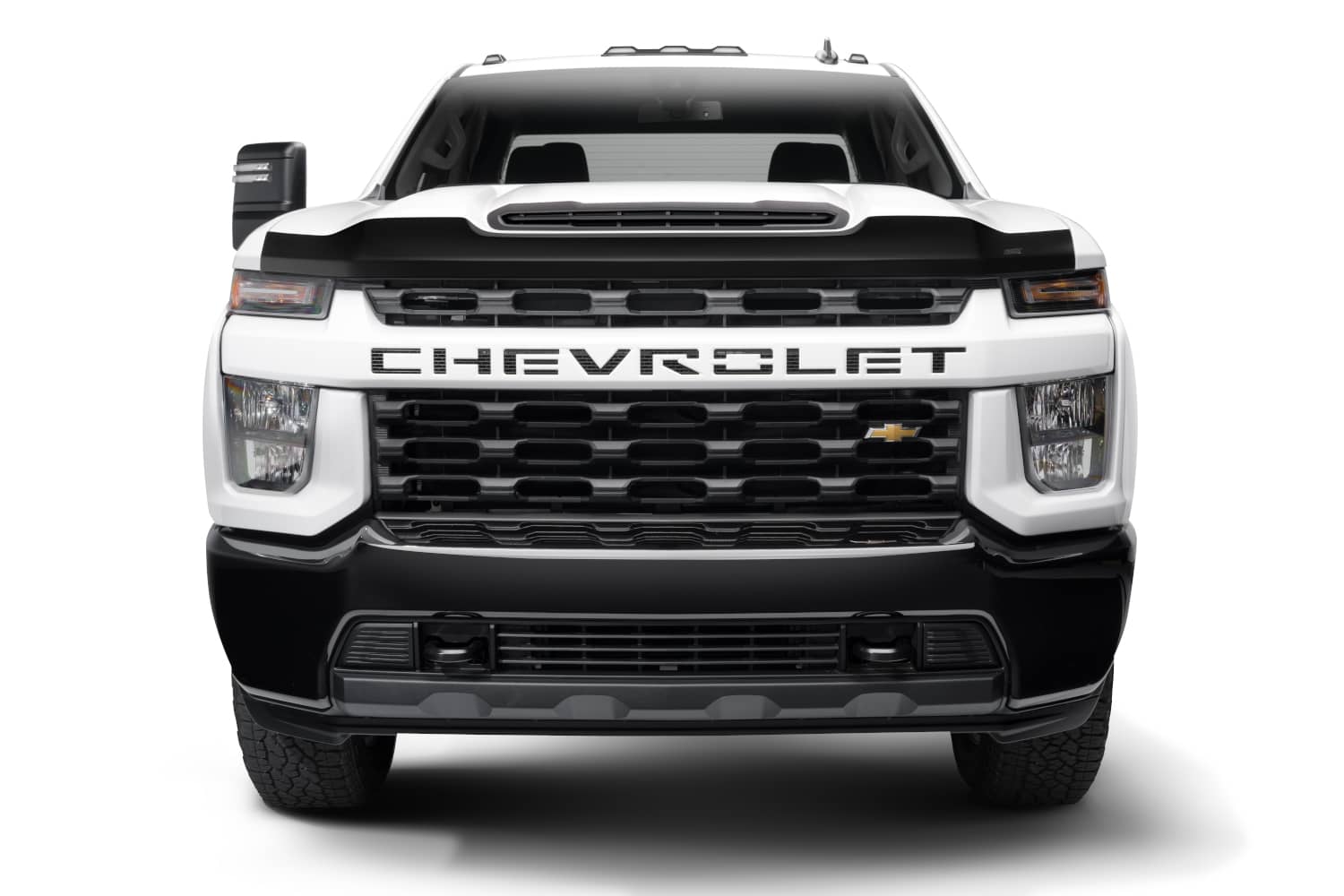 MATTE BLACK AEROSKIN HOOD PROTECTOR 20-26 CHEV HD - 2877187 – Tiger ...