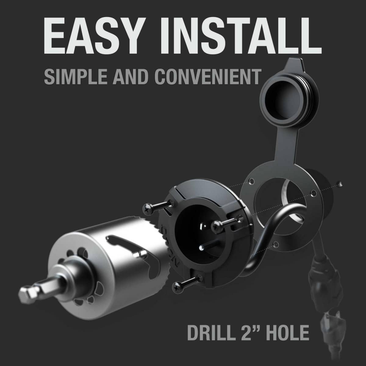AC PORT PLUG - GCP1 – Tiger Automotive