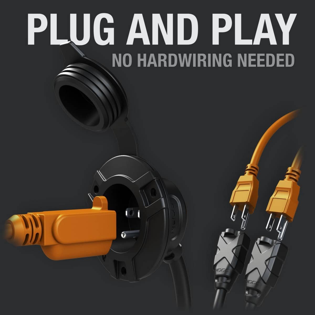 2-WAY AC PORT PLUG - GCP2 – Tiger Automotive
