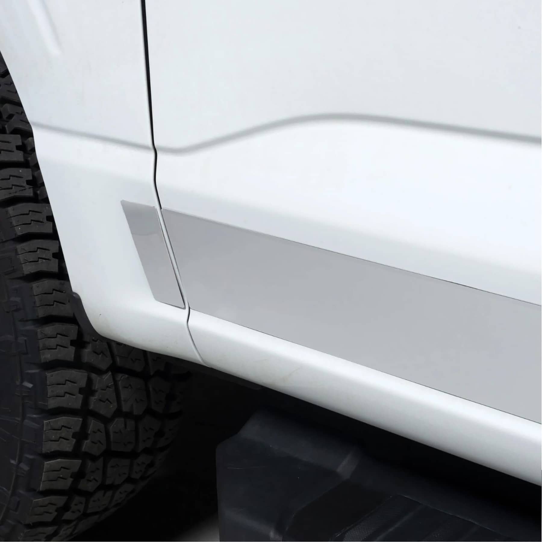 PRO STAINLESS STEEL ROCKER PANELS KIT 15-20 F150 SUPERCREW 5'7 - 37514 ...