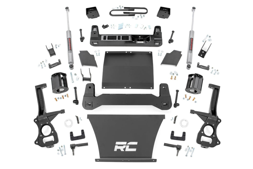 6 Inch Lift Kit | Mono Leaf Rear | Chevy Silverado 1500 4WD (2025-2026)